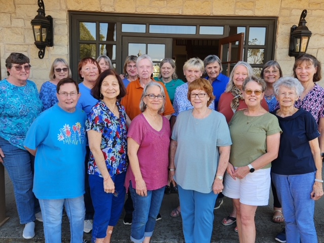 Photo of all ladies attending the retreat