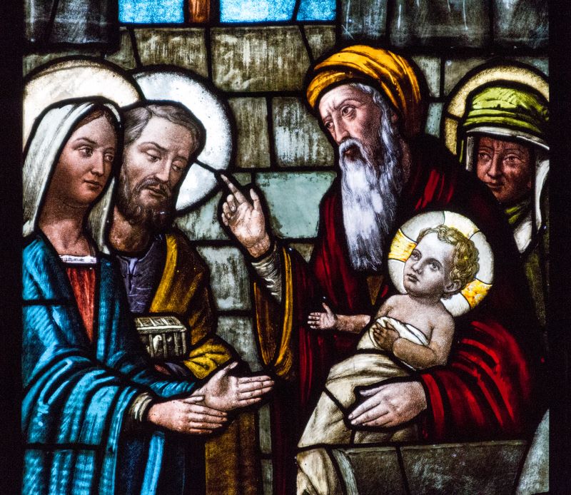 image of presentation of Jesus