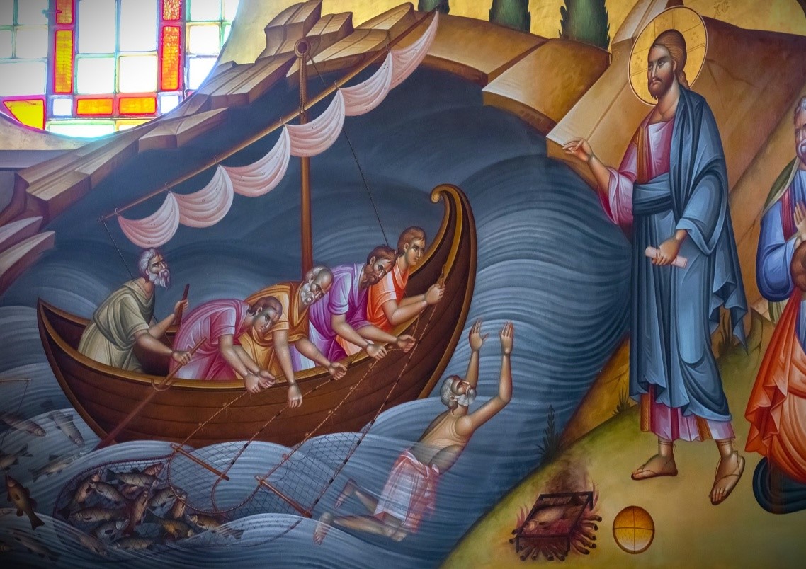 Sea of Galilee painting