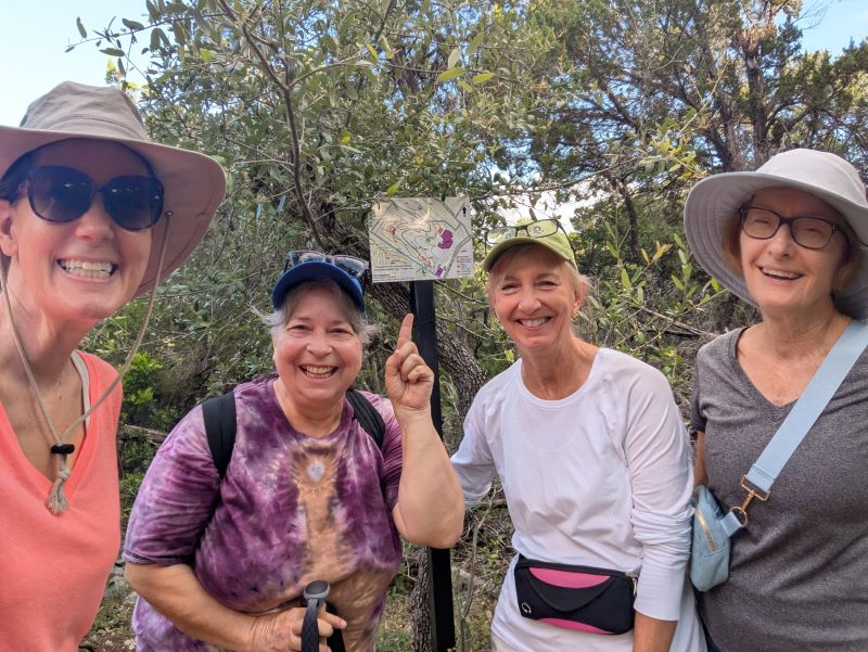 TLLC Members hiking