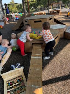 children on playground