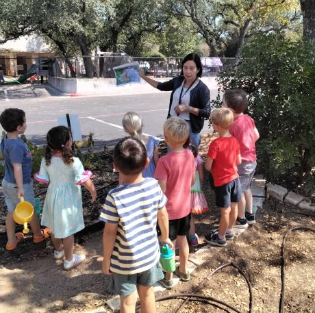 cdc kids learning outside