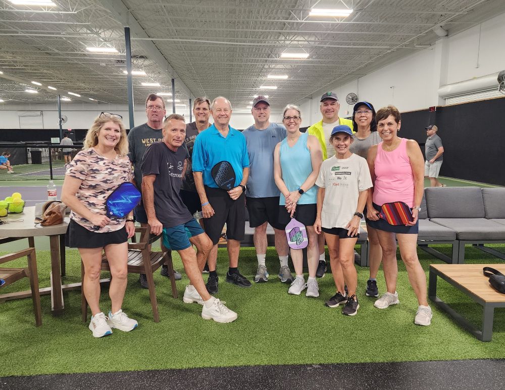 pickle ball group photo
