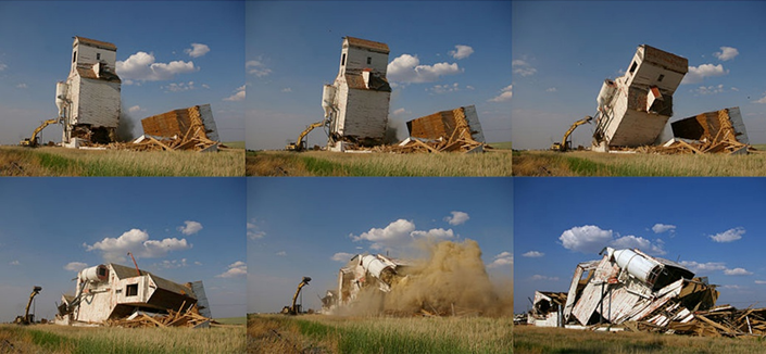 barn falling over